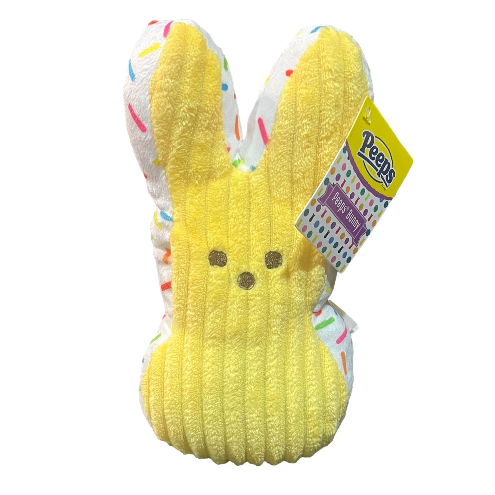 Peeps Plush Bunny - Yellow with Sprinkles - Easter